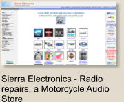 Sierra Electronics - Radio repairs, a Motorcycle Audio Store